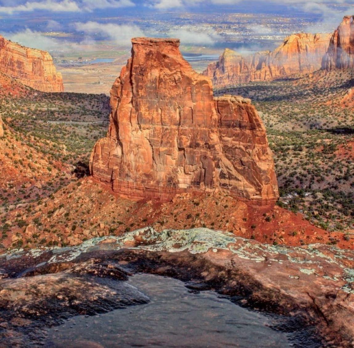 Breathtaking high desert canyons of the Colorado National Monument